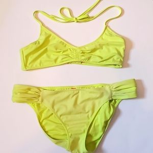 VS and AEO One Bikini Top Two Bottoms